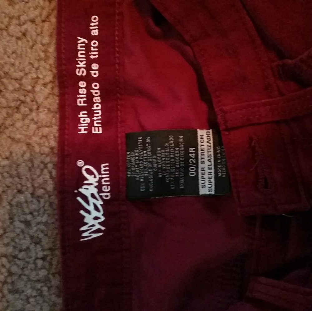 Red pants